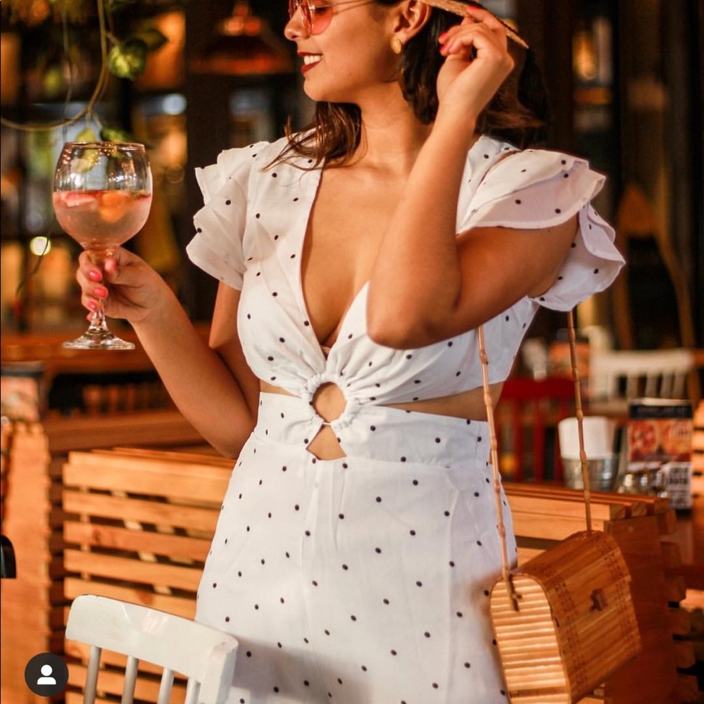 ISO this polka dot romper